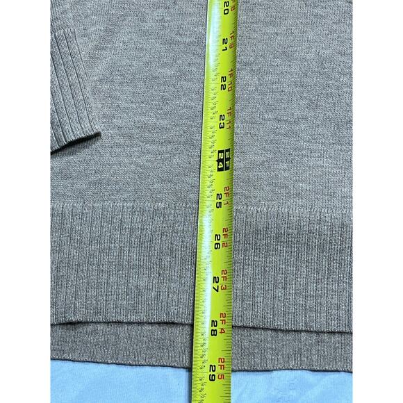 Smartwool Men’s XL Beige Quarter Zip Sweater Polyester Merino Wool Nylon - Picture 5 of 8